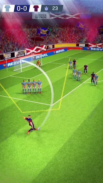 Soccer Star: Super Champs (Соккер Стар 22) [МОД Menu] Screenshot 4
