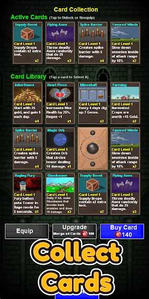 Lone Tower Roguelike Defense (Лон Тауэр Рогалик Защиты) [МОД Unlimited Money] Screenshot 3