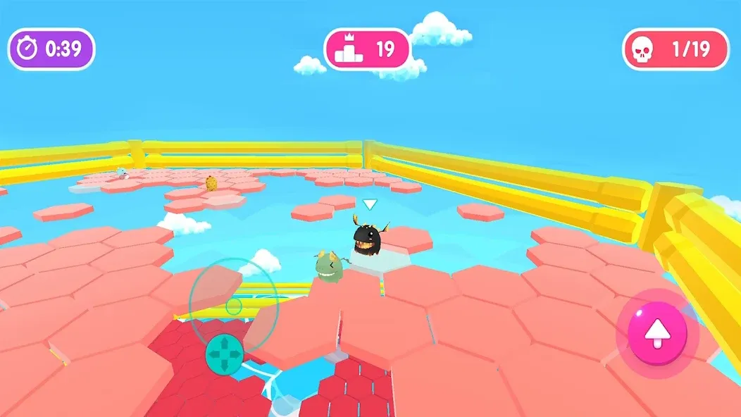Fall.io - Race of Dino [МОД Menu] Screenshot 4