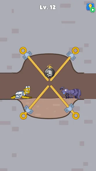 Prison Escape: Pin Puzzle (Позонный эксперт) [МОД Unlocked] Screenshot 2