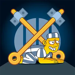 Взлом Prison Escape: Pin Puzzle (Позонный эксперт)  [МОД Unlocked]