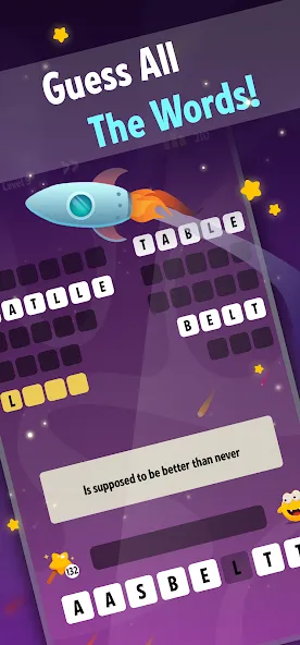Word Riddles: Guess & Learn [МОД Все открыто] Screenshot 1