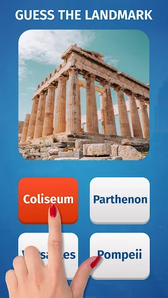 World Quiz: Geography games [МОД Бесконечные монеты] Screenshot 3