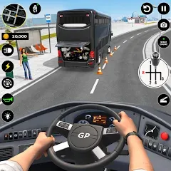 Скачать взломанную Bus Simulator : 3D Bus Games (Бас Драйвинг Симулятор ПВП Игра)  [МОД Menu]
