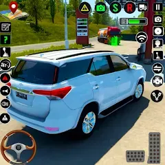 Скачать взломанную US Prado Car Games Simulator  [МОД Unlocked]