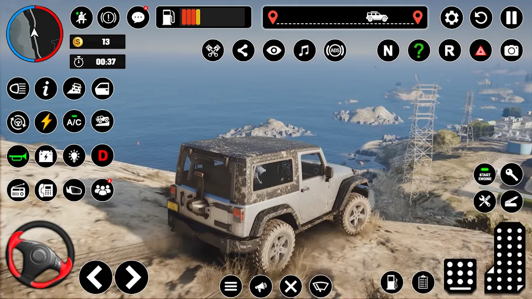 Offroad Jeep Driving & Parking [МОД Menu] Screenshot 5