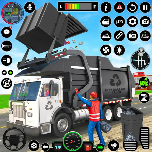 Truck Driving Games Truck Game (Трак Драйвинг игры Трак игра) [МОД Меню] Screenshot 1