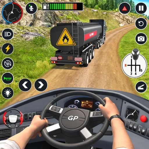 Oil Truck Games: Driving Games [МОД Все открыто] Screenshot 1