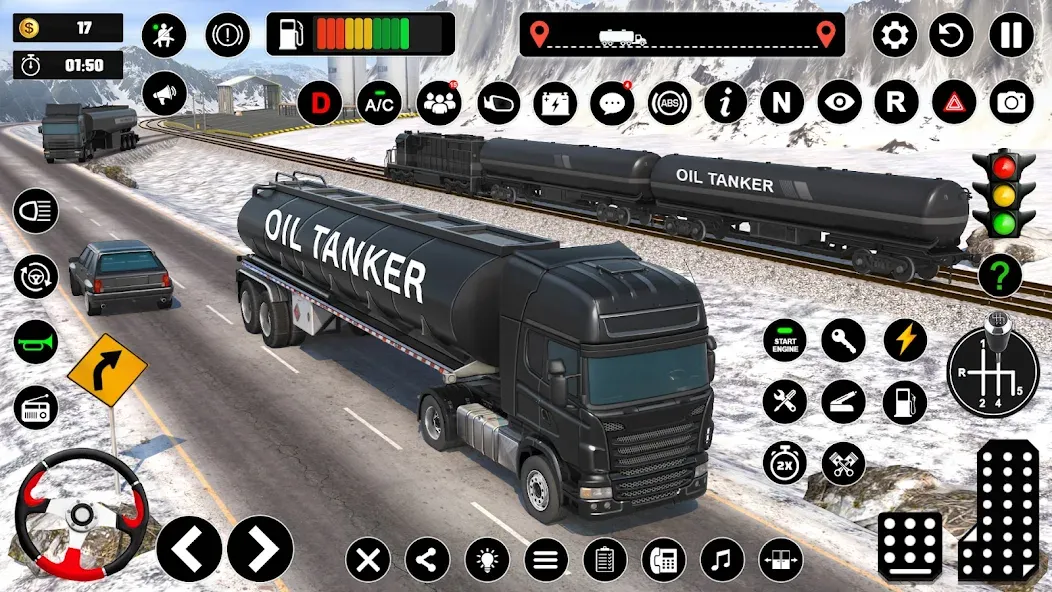Oil Truck Games: Driving Games [МОД Все открыто] Screenshot 3