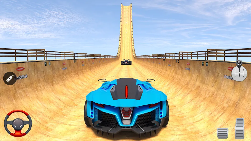 Superhero Car: Mega Ramp Games (Рамп Кар Гейм) [МОД Unlocked] Screenshot 4