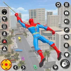 Взлом Spider Rope Hero Spider Games  [МОД Все открыто]