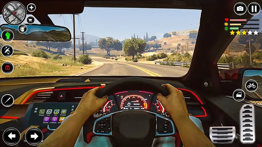 Grand City Thug Crime Games [МОД Бесконечные монеты] Screenshot 5