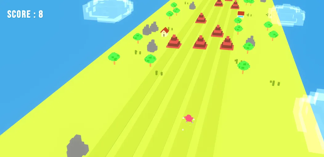 Sanic Run 3D (Саник Ран 3Д) [МОД Все открыто] Screenshot 3