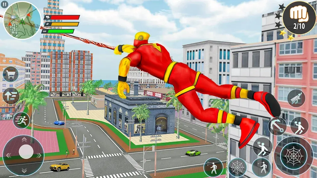 Rope Hero Spider Fighting Game [МОД Меню] Screenshot 3