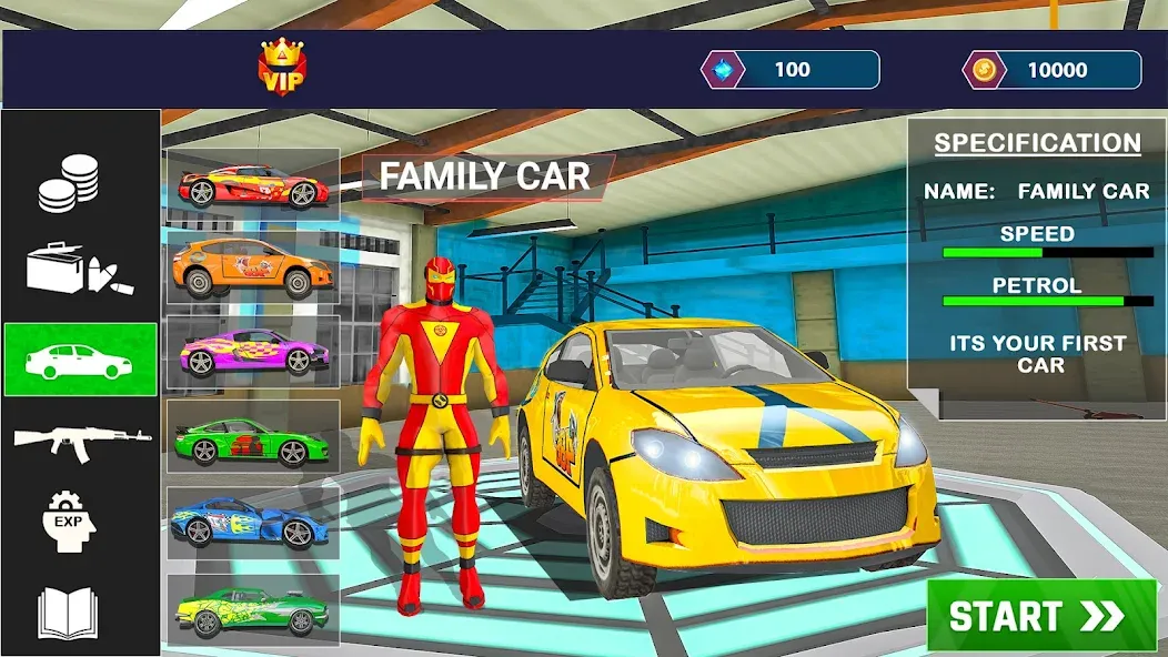 Rope Hero Spider Fighting Game [МОД Меню] Screenshot 5