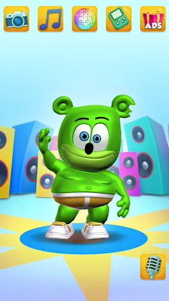 Talking Gummy Bear Kids Games [МОД Меню] Screenshot 1