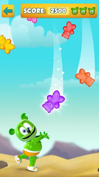 Talking Gummy Bear Kids Games [МОД Меню] Screenshot 2