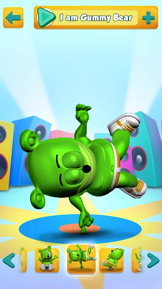 Talking Gummy Bear Kids Games [МОД Меню] Screenshot 5