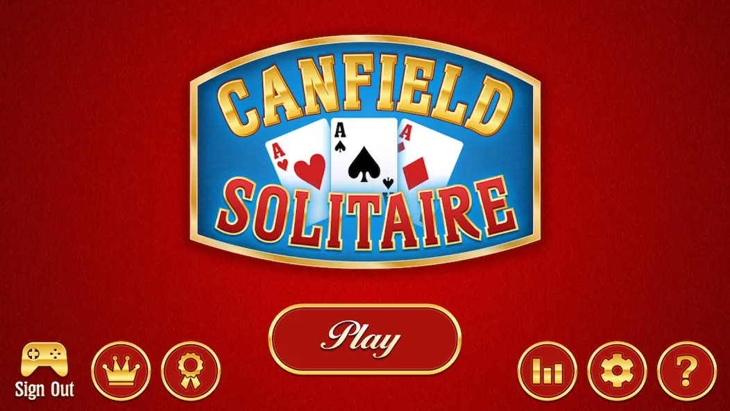 Canfield Solitaire (Кэнфилд пасьянс) [МОД Бесконечные деньги] Screenshot 4