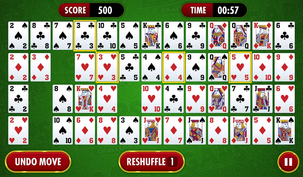 Gaps Solitaire Challenge (Гапс Солитер Челлендж) [МОД Mega Pack] Screenshot 1