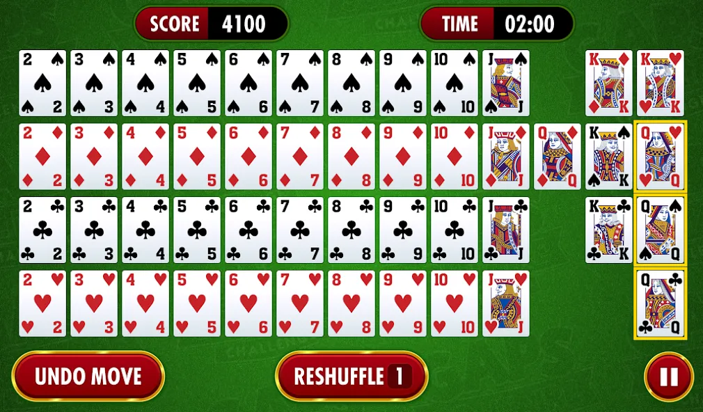 Gaps Solitaire Challenge (Гапс Солитер Челлендж) [МОД Mega Pack] Screenshot 2