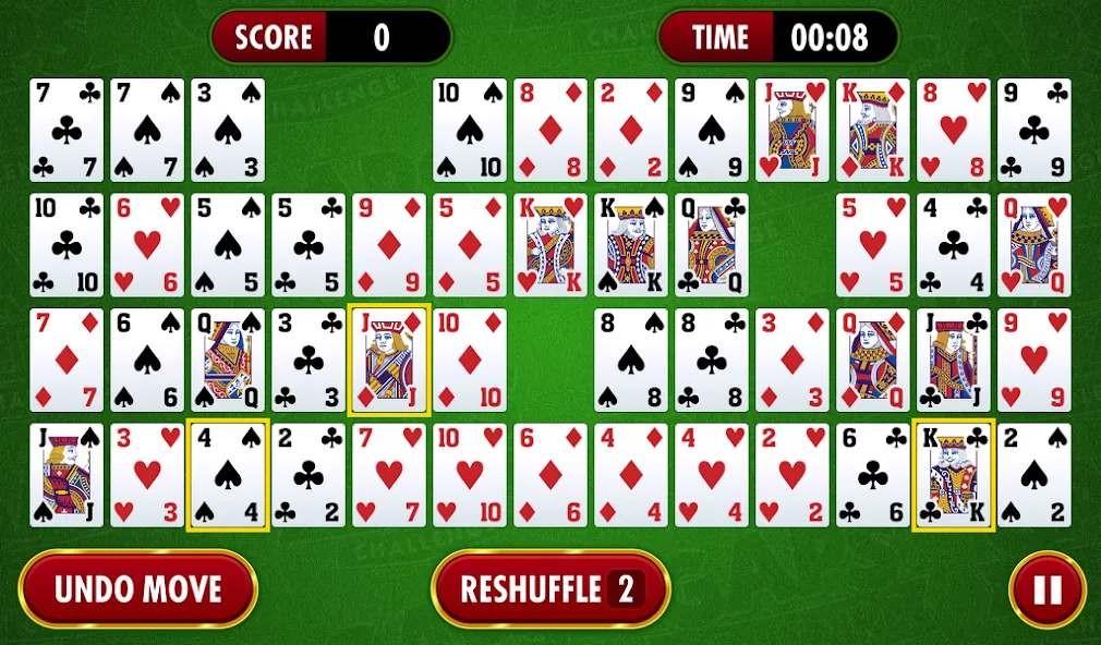 Gaps Solitaire Challenge (Гапс Солитер Челлендж) [МОД Mega Pack] Screenshot 4