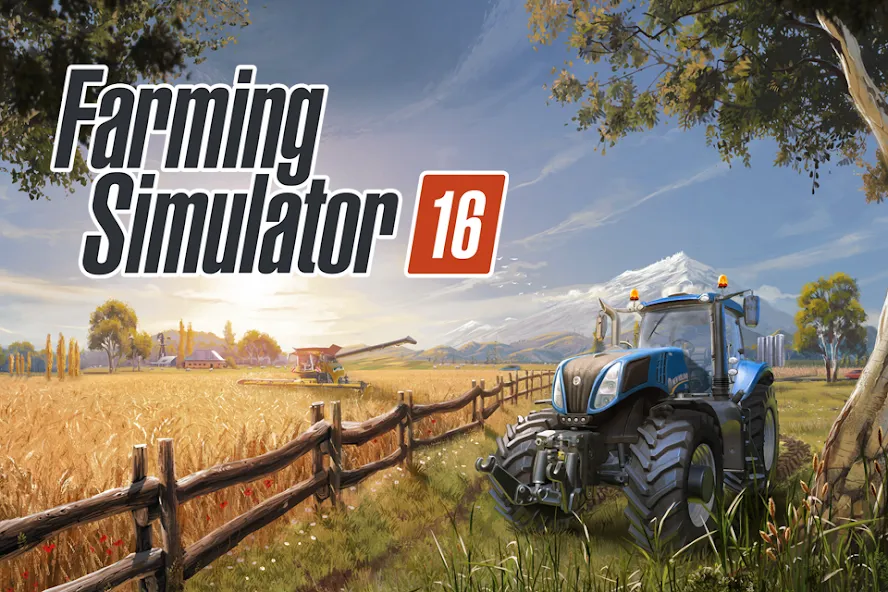 Farming Simulator 16 (Фарминг Симулятор 16) [МОД Unlocked] Screenshot 1