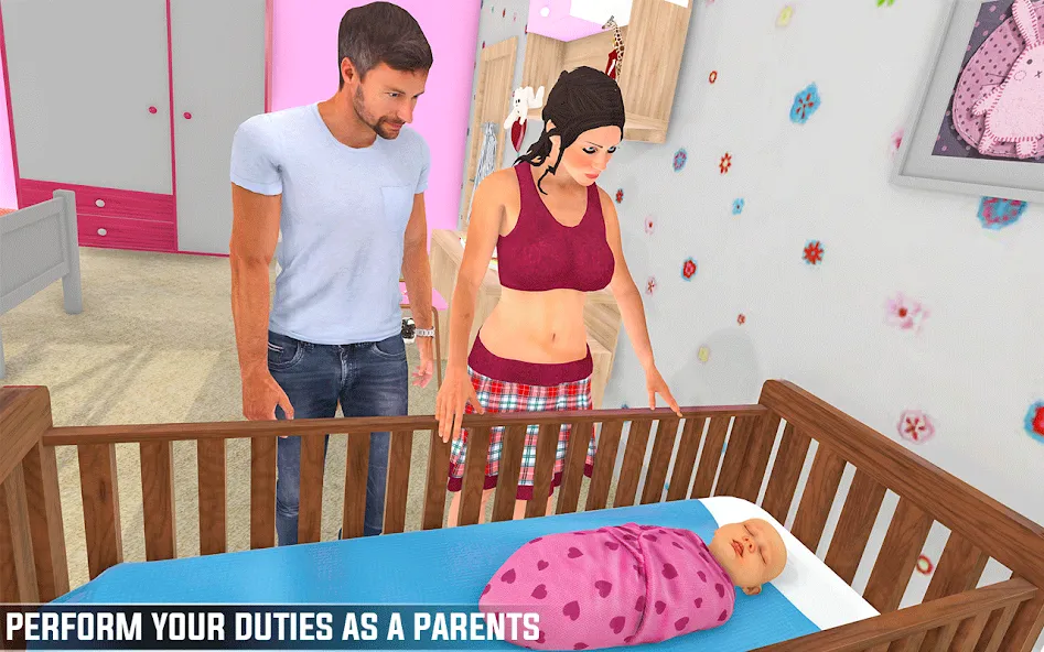 Pregnant Games Mommy Simulator [МОД Меню] Screenshot 1