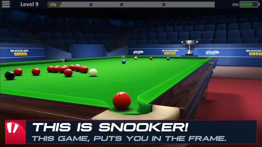 Snooker Stars - 3D Online Spor (Снукер Старс) [МОД Меню] Screenshot 1