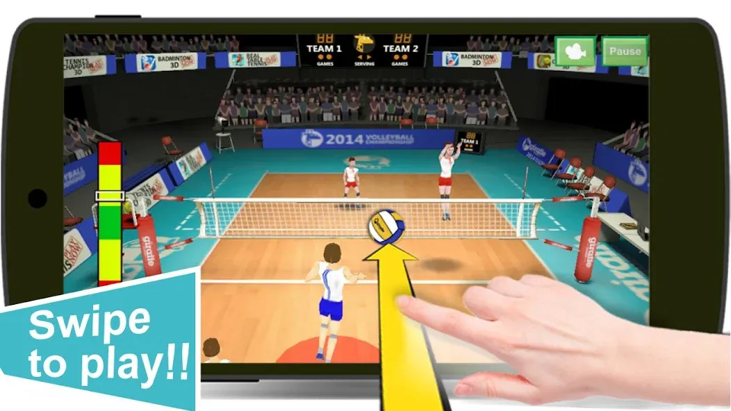 Volleyball Champions 3D - Onli [МОД Все открыто] Screenshot 2