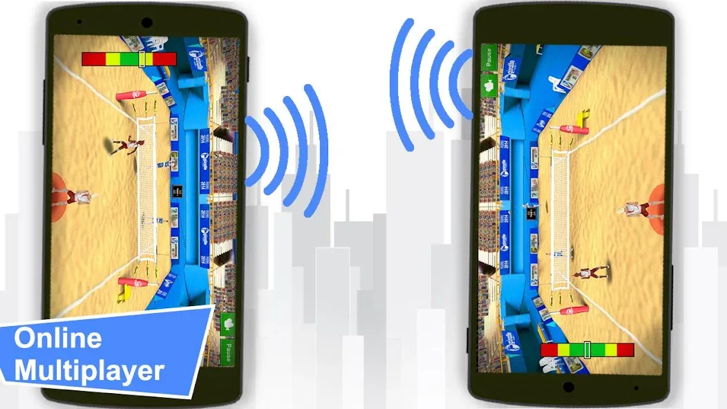 Volleyball Champions 3D - Onli [МОД Все открыто] Screenshot 3