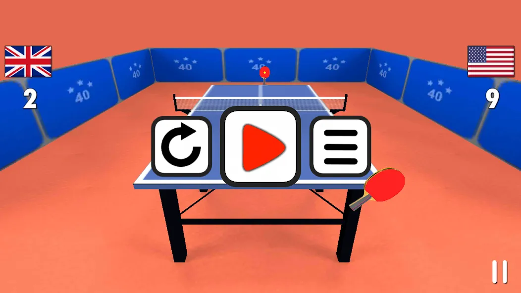 Table Tennis 3D [МОД Бесконечные деньги] Screenshot 4