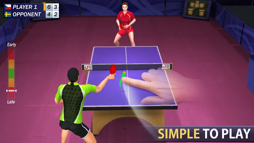 Table Tennis [МОД Все открыто] Screenshot 1
