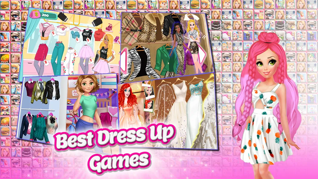 Frippa Games for Girls (Фриппа игры для девочек) [МОД Menu] Screenshot 2