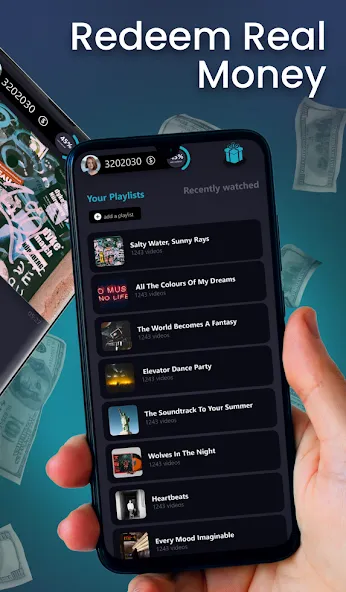 Cash Earning App Givvy Videos (Кэш Заработок Приложение Видео) [МОД Unlimited Money] Screenshot 5
