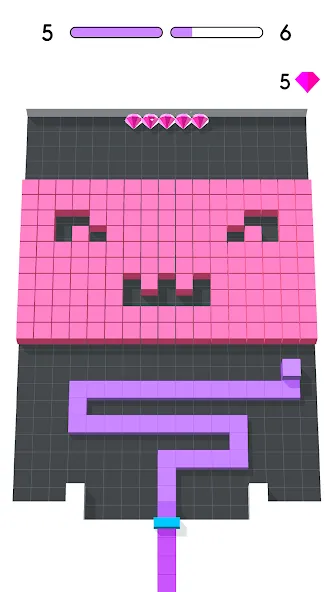 Color Fill 3D (Цолор Филл 3Д) [МОД Много денег] Screenshot 1