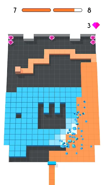 Color Fill 3D (Цолор Филл 3Д) [МОД Много денег] Screenshot 2