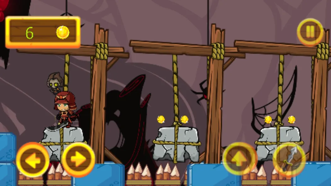 samurai adventure (самурайские приключения) [МОД Много монет] Screenshot 3