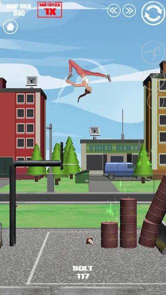SWAGFLIP - Parkour Origins (СВАГФЛИП) [МОД Бесконечные деньги] Screenshot 3