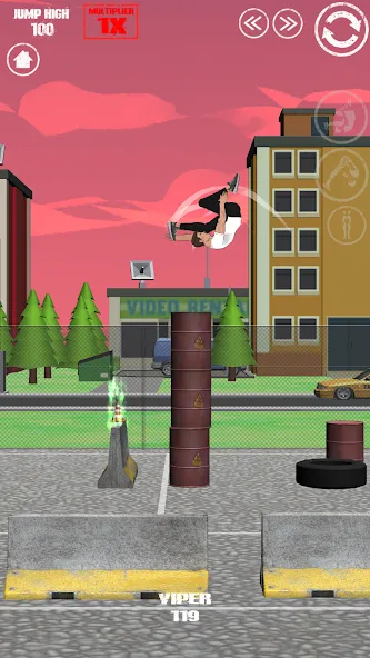 SWAGFLIP - Parkour Origins (СВАГФЛИП) [МОД Бесконечные деньги] Screenshot 4