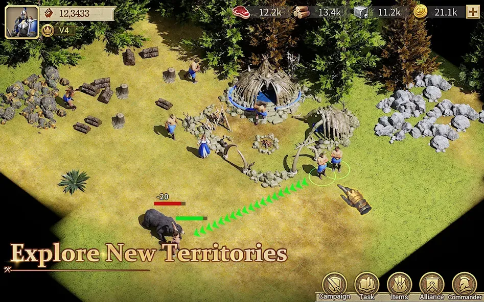 Game of Empires:Warring Realms (Уорринг Нейшенс) [МОД Unlimited Money] Screenshot 2