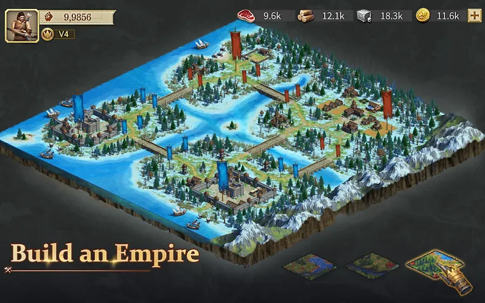 Game of Empires:Warring Realms (Уорринг Нейшенс) [МОД Unlimited Money] Screenshot 3