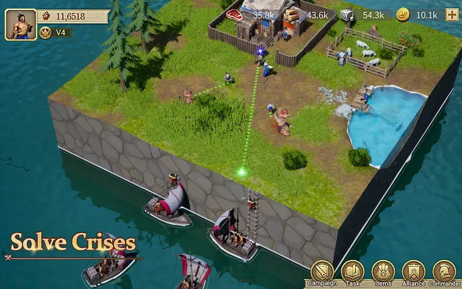 Game of Empires:Warring Realms (Уорринг Нейшенс) [МОД Unlimited Money] Screenshot 4