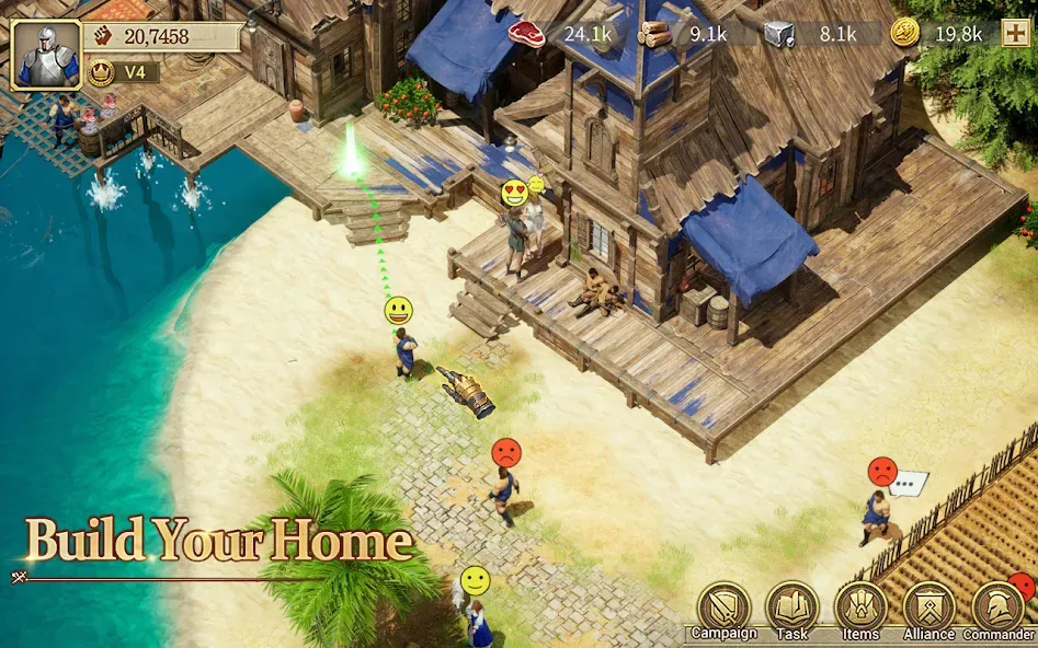 Game of Empires:Warring Realms (Уорринг Нейшенс) [МОД Unlimited Money] Screenshot 5