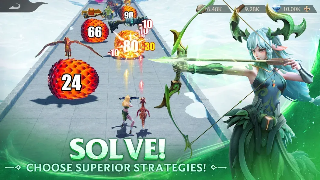 Puzzles & Chaos: Frozen Castle [МОД Unlimited Money] Screenshot 2