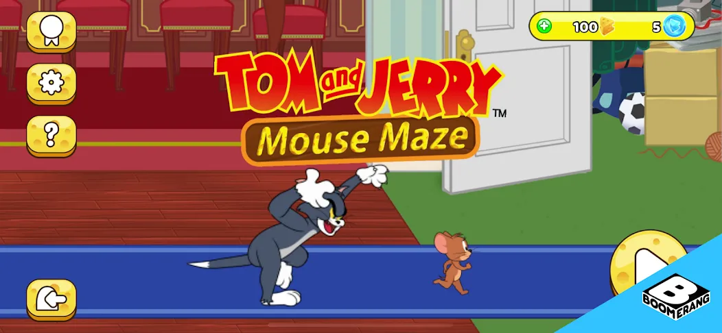 Tom & Jerry: Mouse Maze [МОД Меню] Screenshot 1