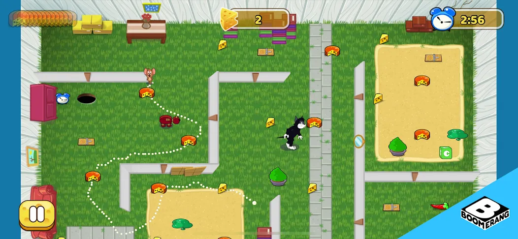Tom & Jerry: Mouse Maze [МОД Меню] Screenshot 2