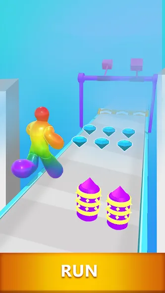 Blob Dash - Endless Runner (Блоб Дэш) [МОД Unlocked] Screenshot 3