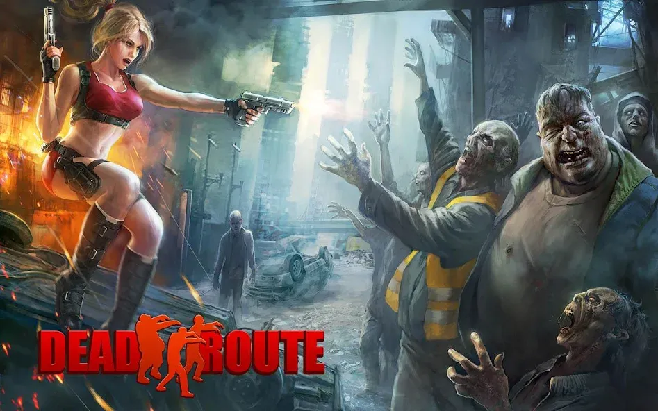 Dead Route: Zombie Apocalypse (Дед Роут) [МОД Бесконечные монеты] Screenshot 1