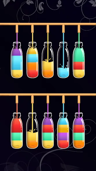 Water Sort - Color Puzzle Game (Уотер Сорт) [МОД Menu] Screenshot 2